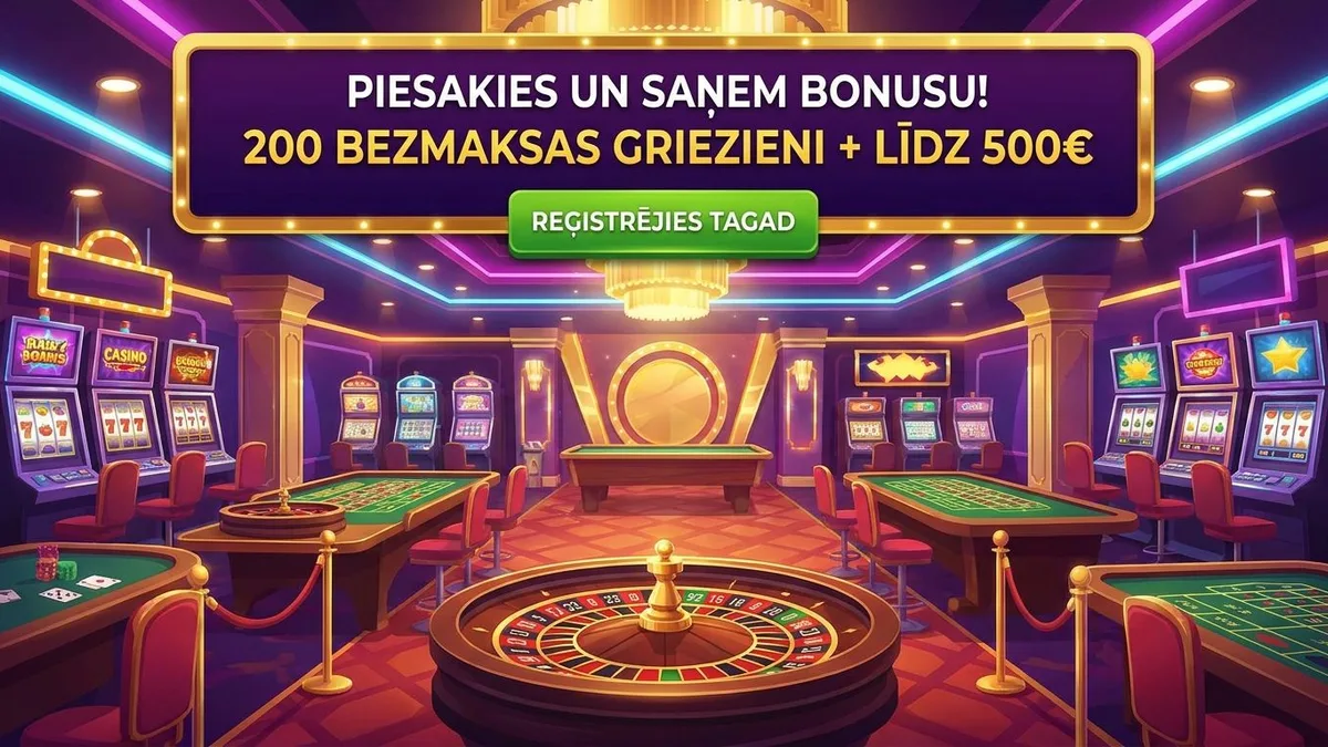 Reģistrēšanās ar bonusu